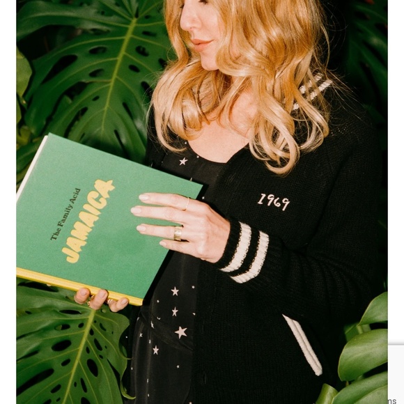 COPY - BNWT 1969 Stoned Immaculate High black Cardigan sweater w white accents … - Picture 5 of 16